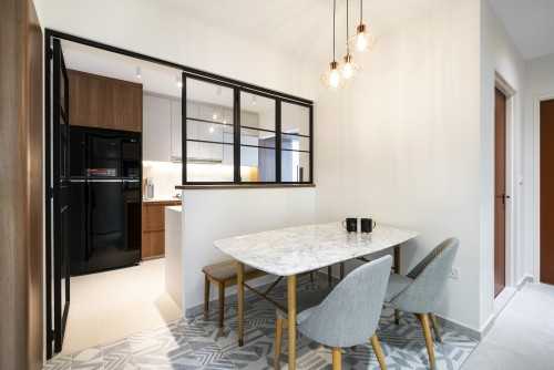 Scandinavian Dining Room at Tampines Greenridges