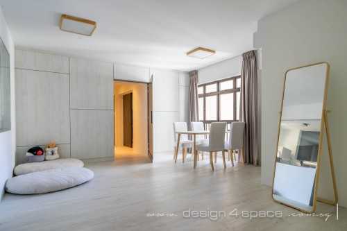 Minimalist Dining Room at 89 Tanglin Road