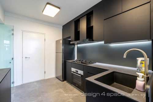 Minimalist Kitchen at 89 Tanglin Road