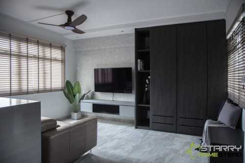Modern Living Room at 6B Boon Tiong Road
