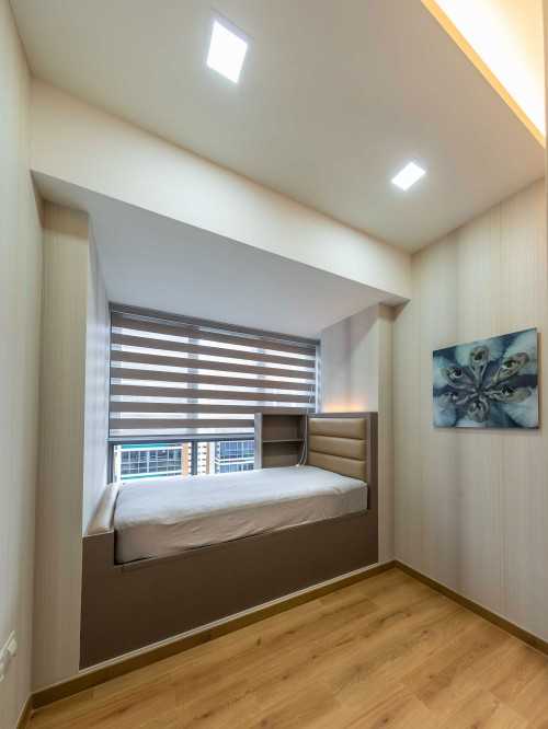 Modern Bedroom at Coco Palm Condo
