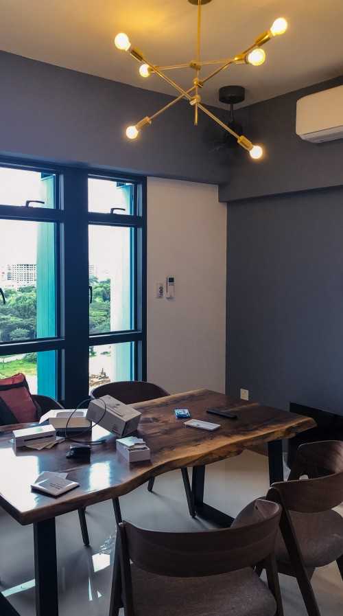 Scandinavian Dining Room at Bidadari Park Drive