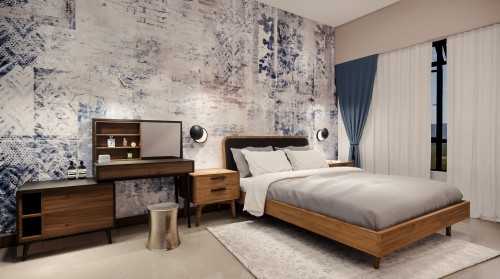 Scandinavian Bedroom at Bidadari Park Drive