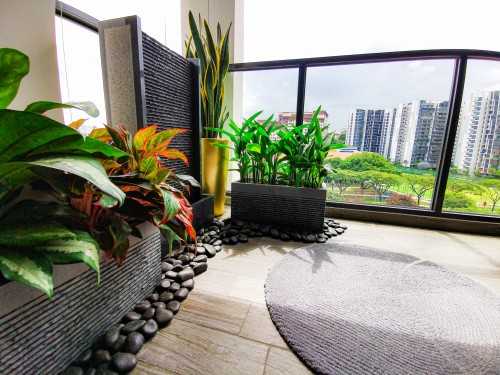 Modern Balcony at Bontanique @ Bartley