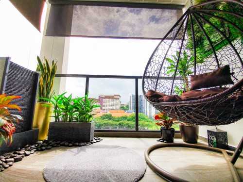 Modern Balcony at Bontanique @ Bartley