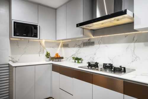 Minimalist Kitchen at Block 2K Carissa Park
