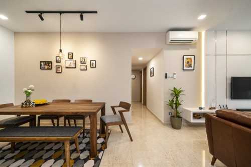 Minimalist Dining Room at Block 2K Carissa Park