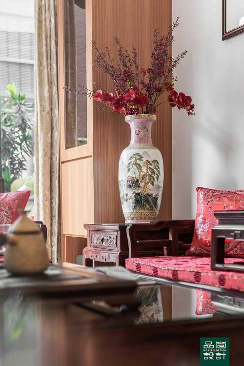 Asian Living Room at Hillcrest Villa