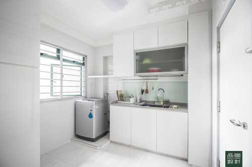 Modern Kitchen at Sembawang Admiralty Drive Resale HDB