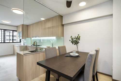 Scandinavian Dining Room at 410 Commonwealth Ave