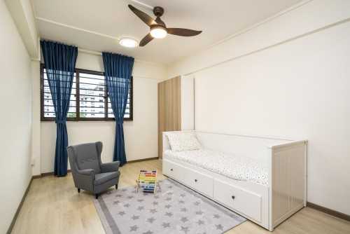Scandinavian Bedroom at 410 Commonwealth Ave