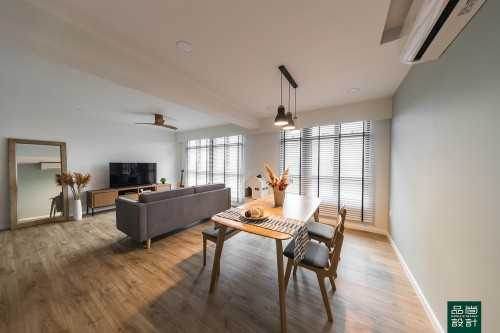 Modern Living Room at Alkaff Lakeview BTO