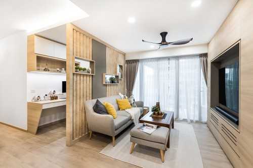 Asian Living Room at Blk 515D Tampines