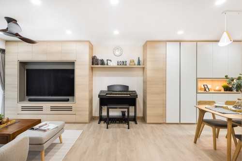 Asian Living Room at Blk 515D Tampines