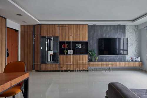 Industrial Living Room at Sengkang West Way