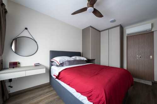 Modern Bedroom at Sengkang | 456a Sengkang
