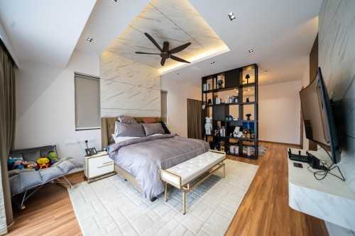Modern Bedroom at Ang Mo Kio | Golden Hill Estate