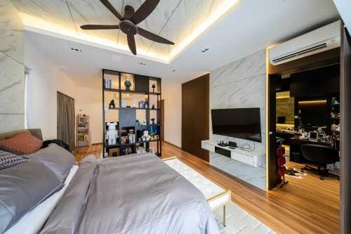 Modern Bedroom at Ang Mo Kio | Golden Hill Estate