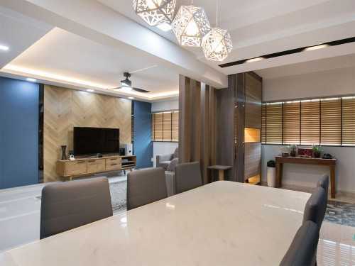 Modern Dining Room at Tampines St 42
