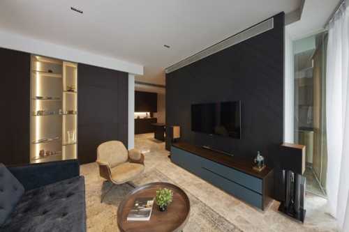Scandinavian Living Room at Corals at Keppel Bay