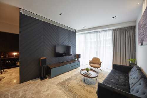 Scandinavian Living Room at Corals at Keppel Bay