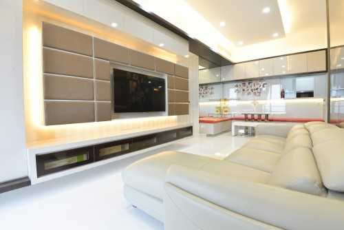 Modern Living Room at Leedon Height