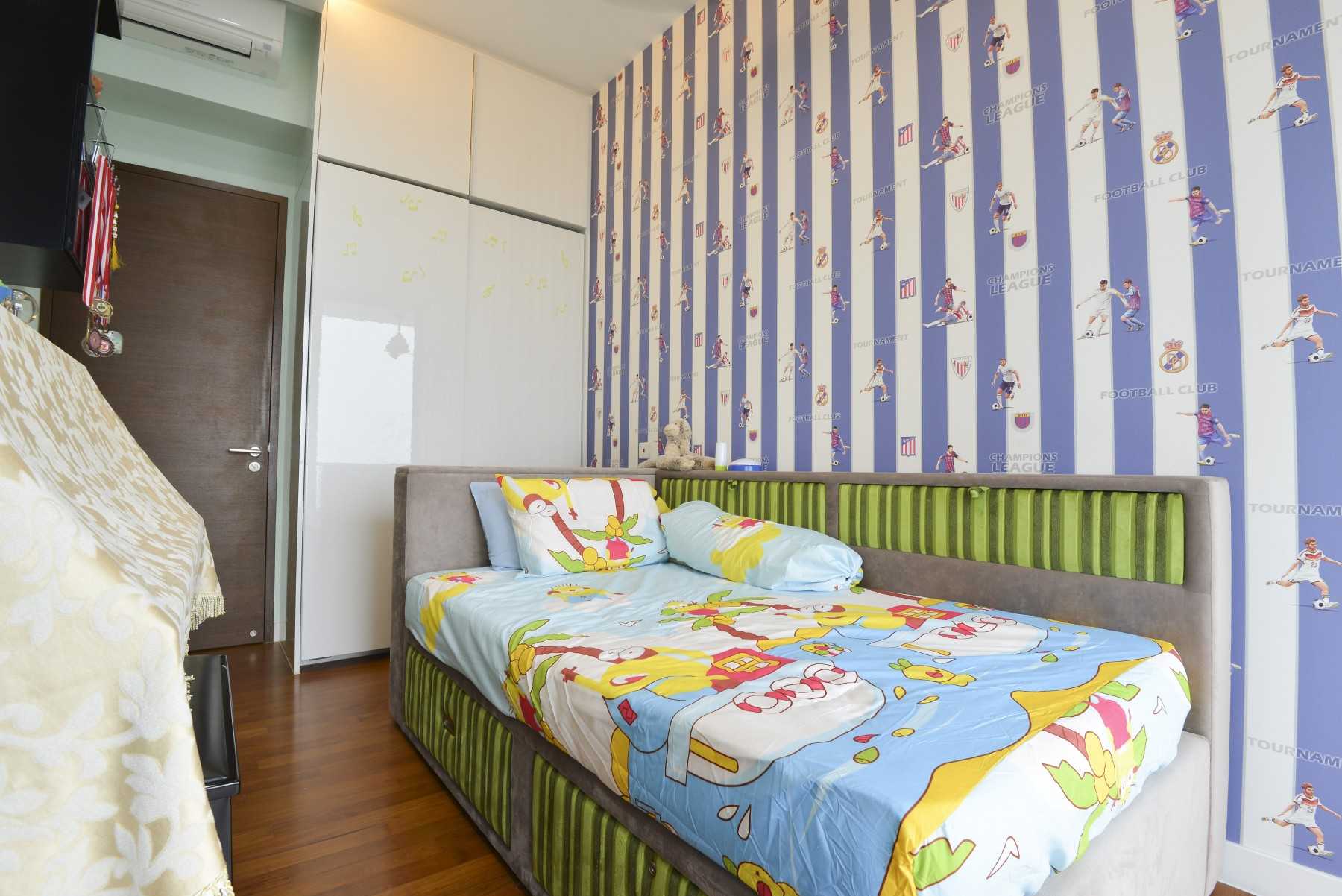Modern Kids Room with Toys and Children's Storage