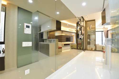 Modern Living Room at Leedon Height