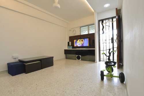 Contemporary Living Room at Blk 375 Clementi Ave 4