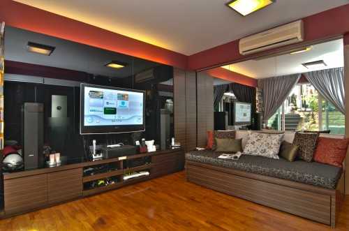 Asian Living Room at Simei Rise 53