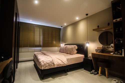 Vintage Bedroom at Balinese x Resort