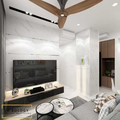 Contemporary Living Room at LeQuest