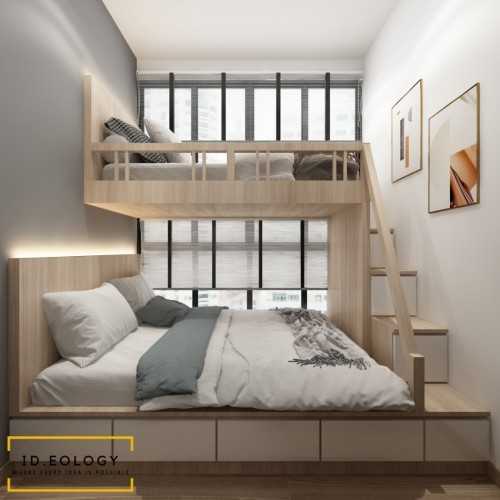Contemporary Bedroom at LeQuest