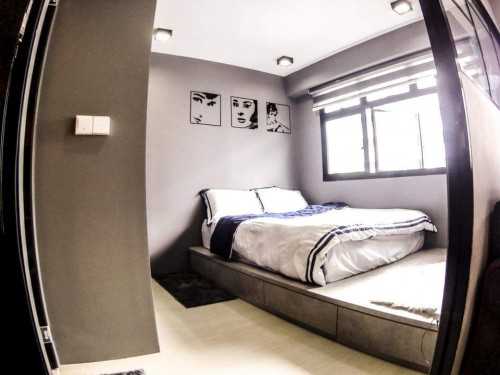 Industrial Bedroom at Boon Lay