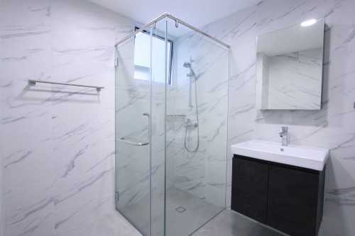 Contemporary Bathroom at 42 Yishun Sapphire
