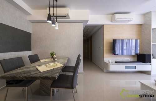Scandinavian Dining Room at 266 Yio Chu Kang Road Hundred Palms Residencies