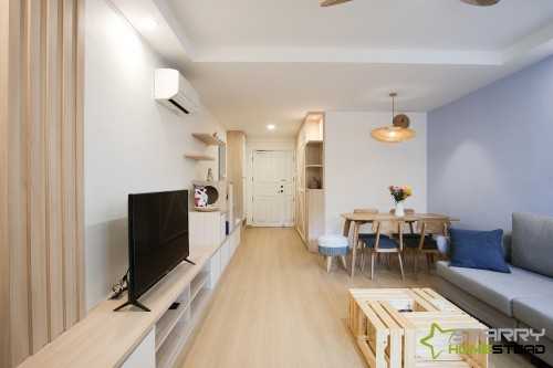 Scandinavian Living Room at 12 Farrer Park Road