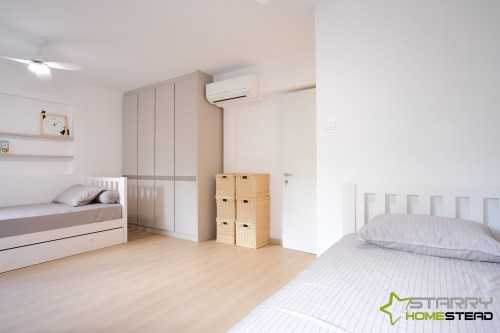 Scandinavian Bedroom at 12 Farrer Park Road