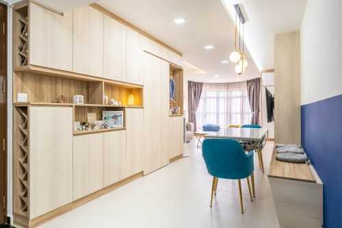 Contemporary Dining Room at Bukit Merah | 75a Redhill