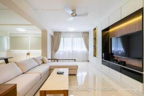 Contemporary Living Room at Tampines | 501 Tampines
