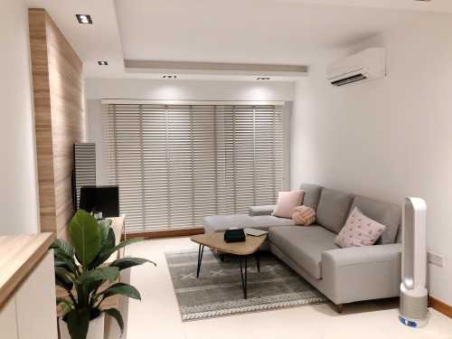 Scandinavian Living Room at HDB BTO resale flat