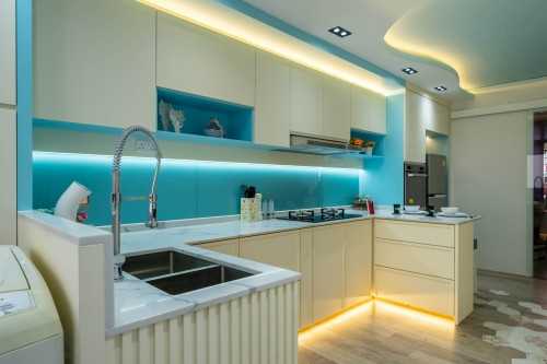 Contemporary Kitchen at Bedok | 140 Bedok Reservoir