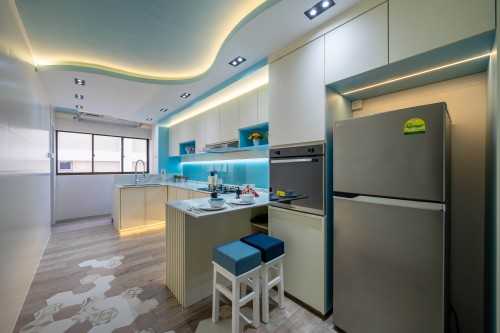 Contemporary Kitchen at Bedok | 140 Bedok Reservoir