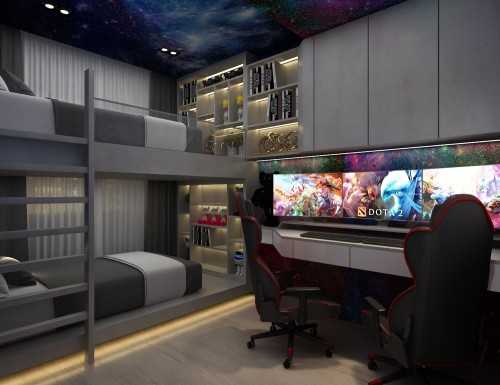 Minimalist Bedroom at Punggol Northshore 2