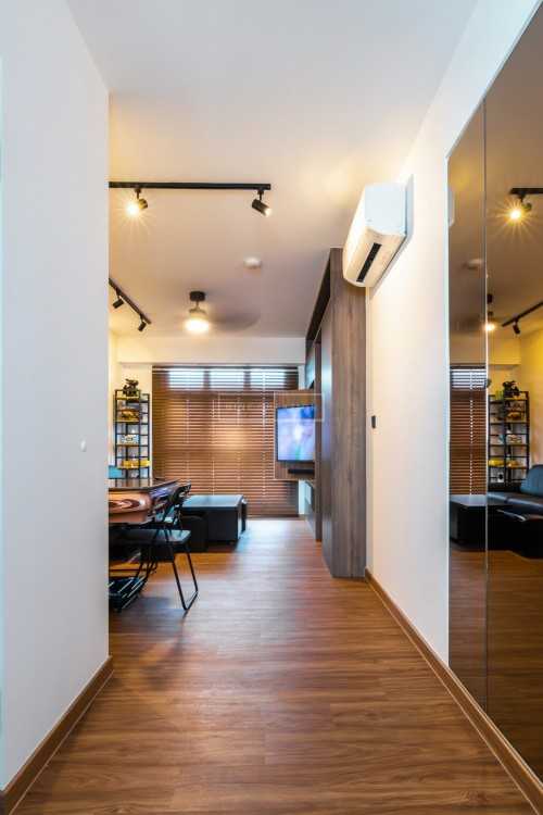 Modern Hallway at Northshore Residences II