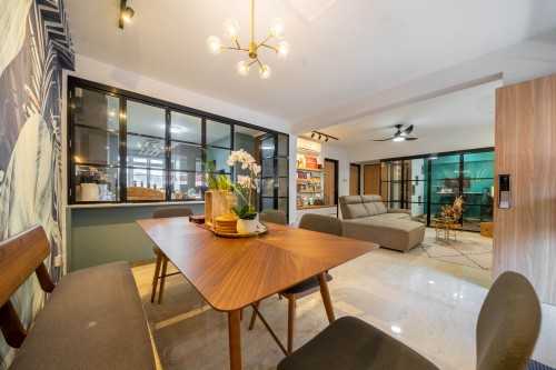 Scandinavian Dining Room at Toh Yi Gardens