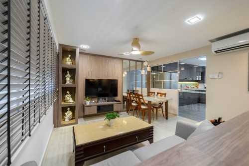 Scandinavian Living Room at 142 Simei