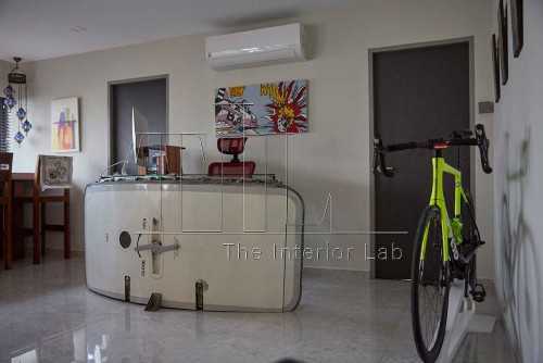 Contemporary Home Office at Kim Tian Place