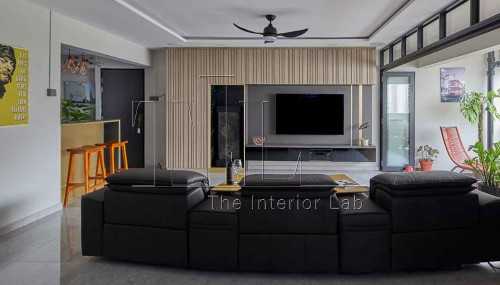 Contemporary Living Room at Kim Tian Place