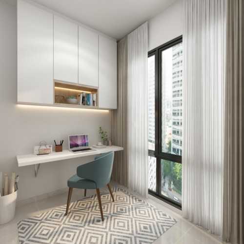 Contemporary Home Office at 45 AMBER